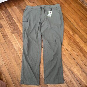 Rei Co Op Pants Men's Sahara Path Outdoor Hiking Climb Nylon Sage Gray Size 40